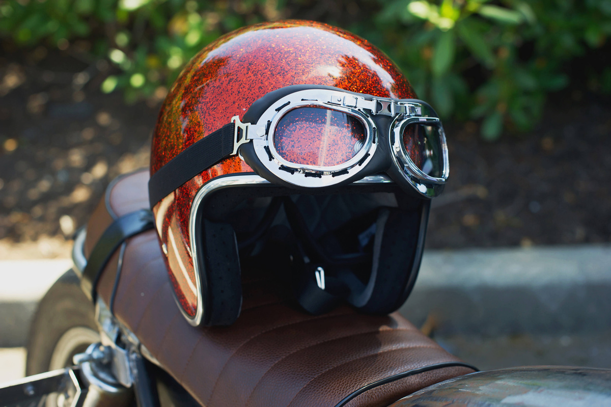 Vintage Motorcycle Insurance Concept